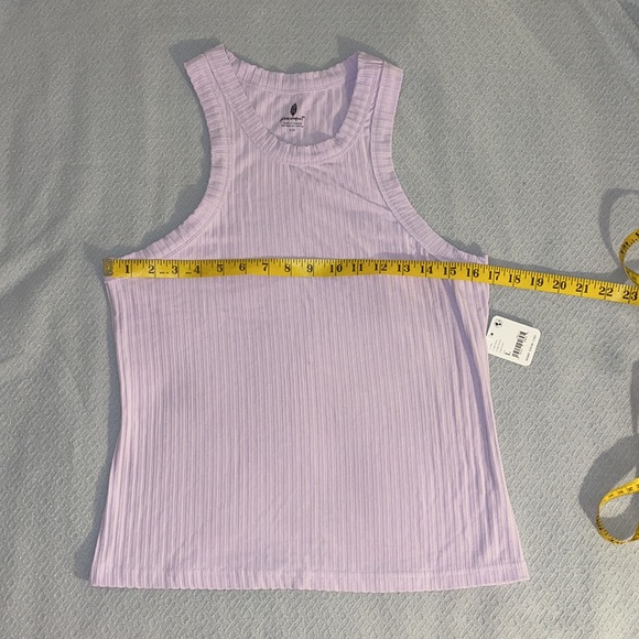 NWT Free People Movement Ribbed Lavender Racerback Tank Top - Picture 7 of 9